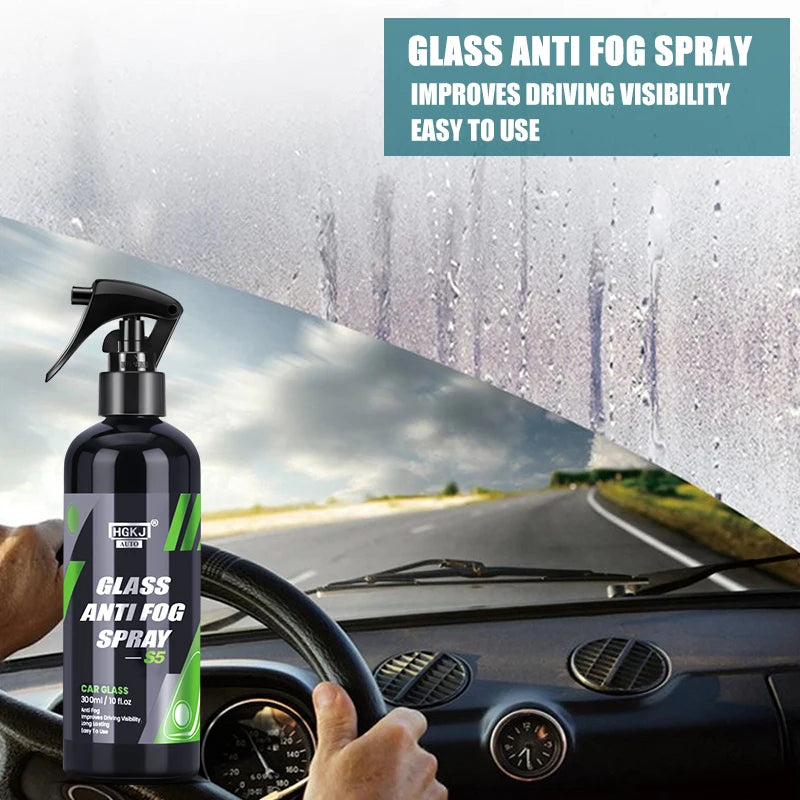 Car Window Anti Fog Spray Liquid Paint Care  Polishe Rainproof Anti-Fog Agent Water Car Care Windshield Glass Auto Accessory