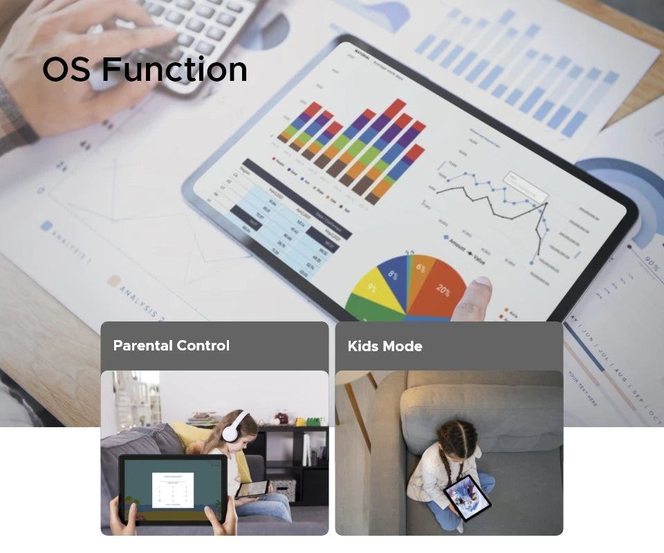 DOOGEE T40 Pro Ultradünn - 8GB 512GB Speicher 10800mAh 12Zoll