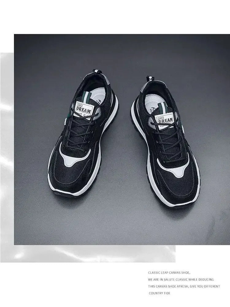 Men's Shoes Fashion Mens Sneakers 2024 Autumn New Brand Design Comfortable Soft Soled Men Running Shoes Tenis Masculino