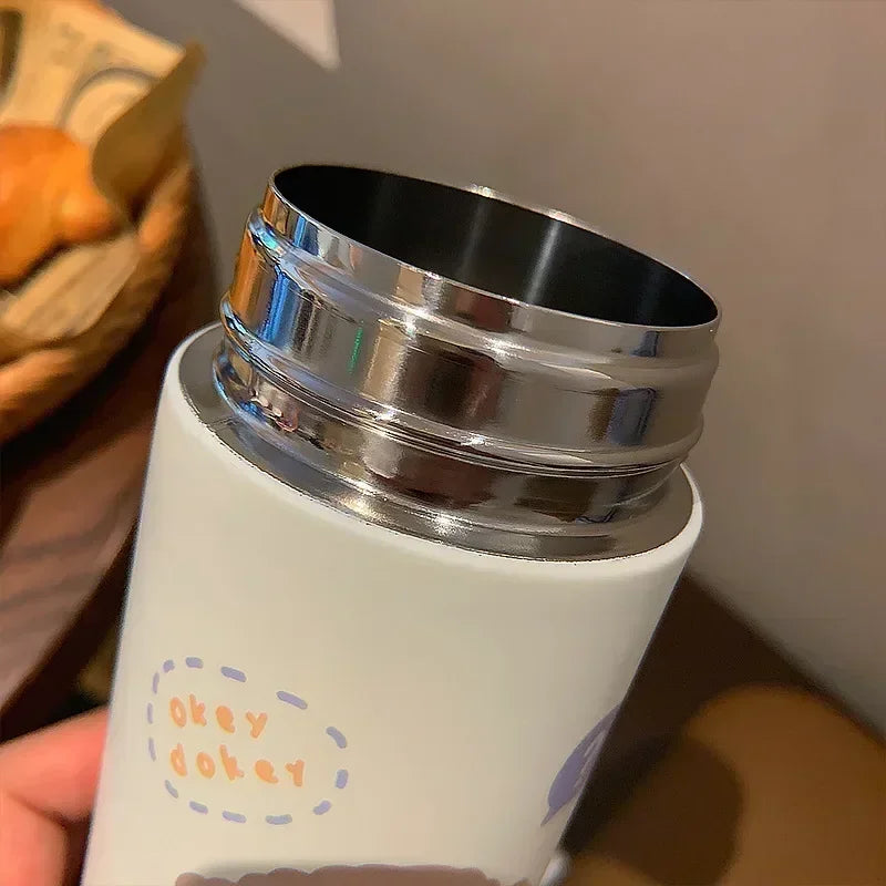 SMHXIANGQIANJIN Thermosflasche Vakuum - 380ml Edelstahl