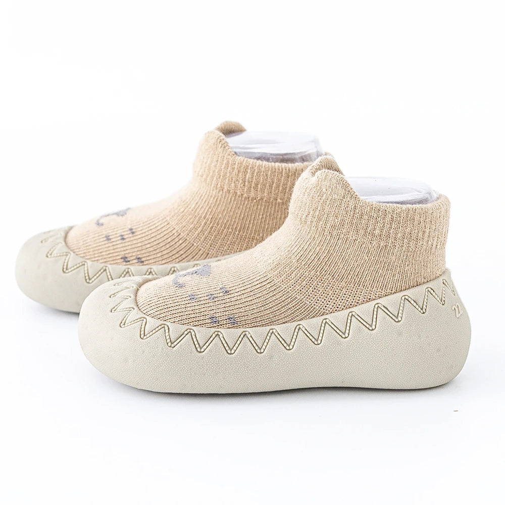 Baby Socken Schuhe 2025 - Säugling Süße Cartoon Kinder Junge Schuhe - Weiche Gummi Sohle Kind Boden Sneaker BeBe Booties Kleinkind Mädchen Erste Laufschuhe 1-3J
