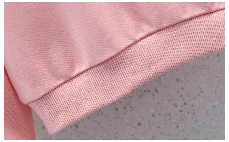 Kinder Set Mädchen Pullover - Langarm Rundhals Größe 4-6J