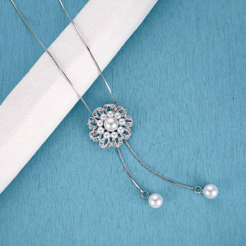 Declarație Maxi Fashion lung coliere și pandantive pentru femei moda geometrică colier bijuterii Collier Femme guler accesorii