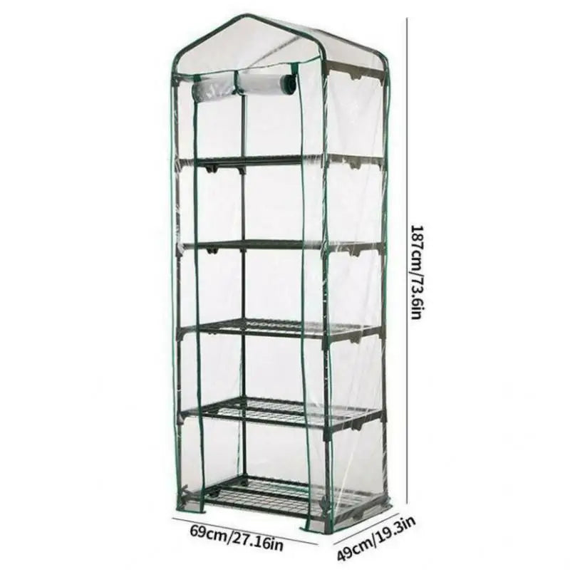 Greenhouse Cover Outdoor Grow Tent Flower And Plant Insulated Warming Shed Sunroom Insulated Rainproof Trellis Garden Accsesory