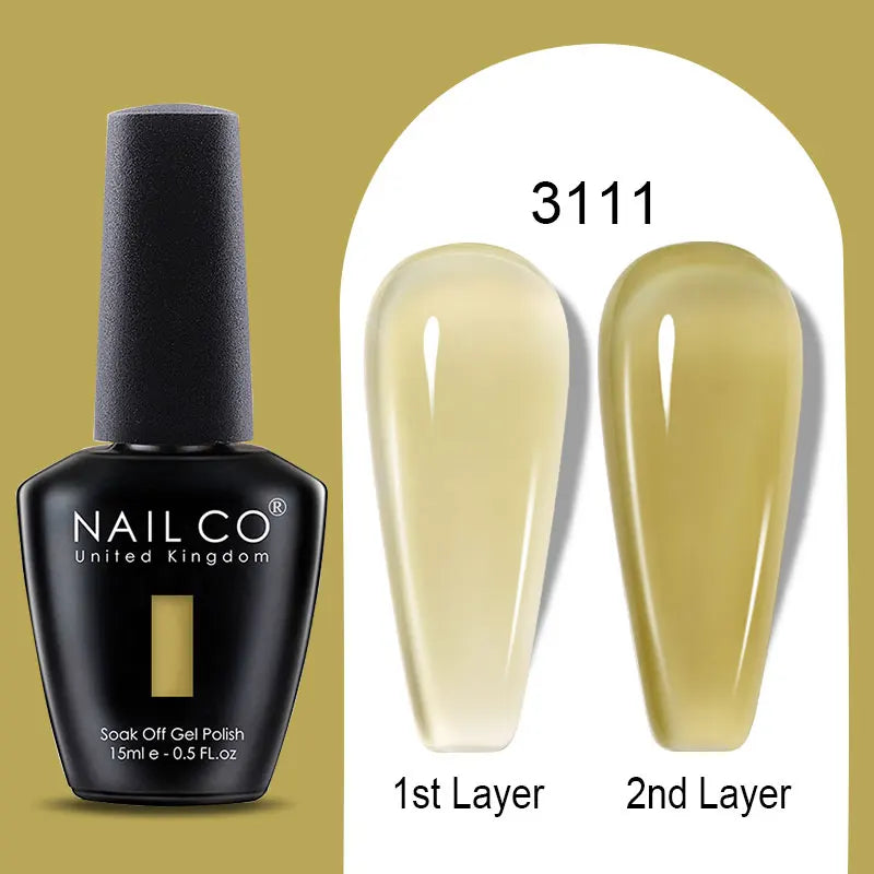NailCO Gel Nail Polish Nail Art Translucent Vernis Semi Permanent UV LED Lamp Gel Manicure for Gel Polish Nail Glue Productos