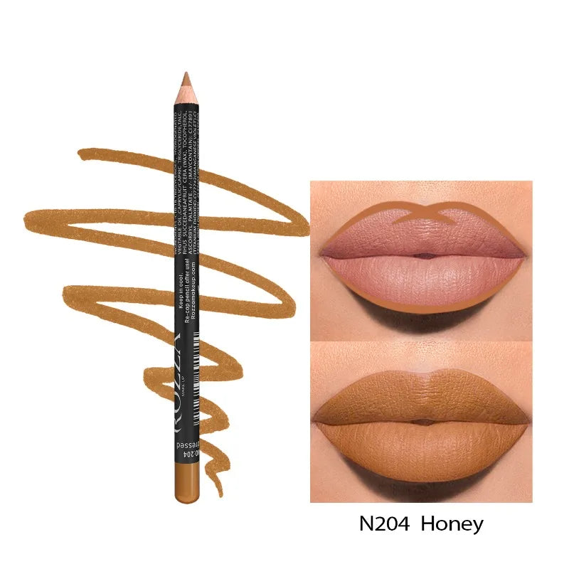 Choice Nude Lipliner Bleistift - 14 Farben Matt Wasserdicht