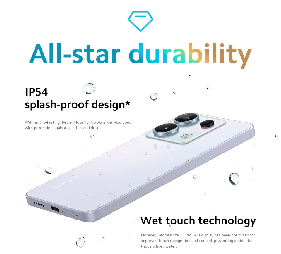 Xiaomi Redmi Note 13 Pro 5G Smartphone