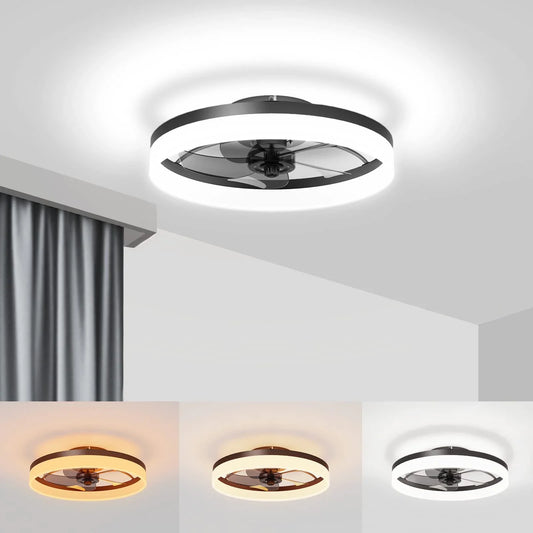 Deckenventilator 2025: Modern Smart Fan With Lights Winter Summer Reversible Dual Modes Collection