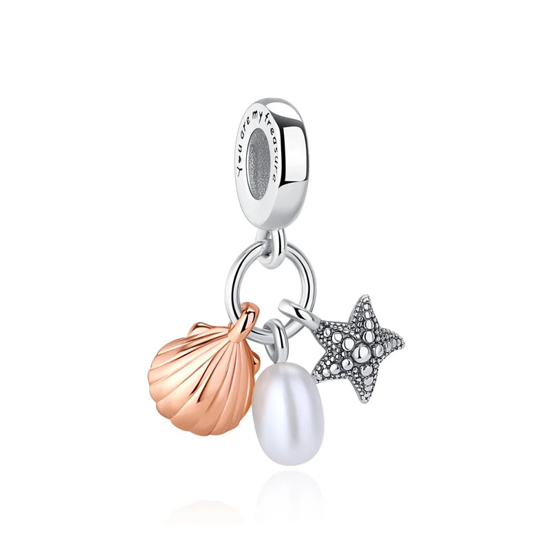 Originale 925 Sterling Silber Charms Liebe Reise London Bus Koffer Paris Perlen passen für Pan Armbänder Halsketten Frauen DIY Schmuck