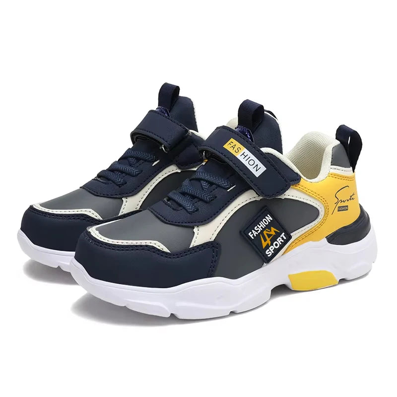 NBGAGA Kinder Sneaker Atmungsaktiv - Klett Leicht 7-13