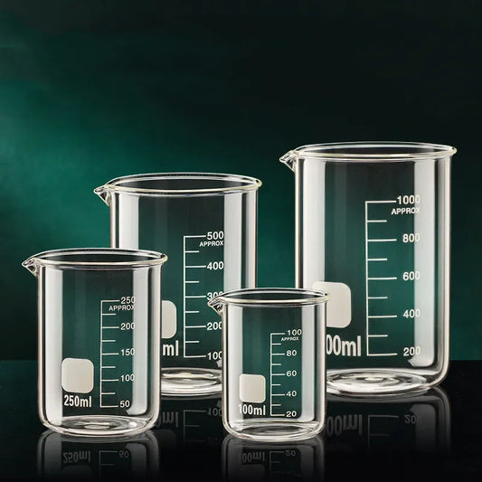 Choice Messbecher Hitzebeständig - 50/250/1000ml Glas