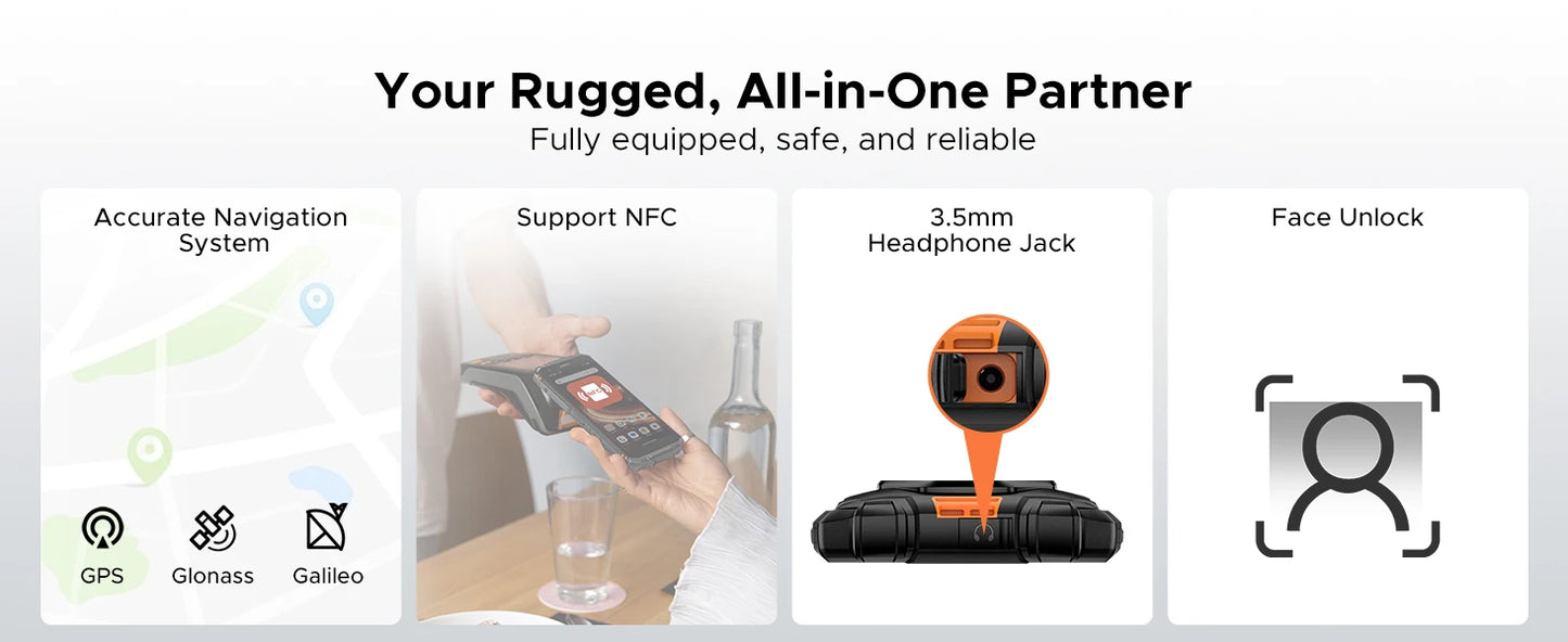 DOOGEE Fire 3 Robustes - 8350mAh Akku, 5,5 Zoll Display, 12 GB RAM