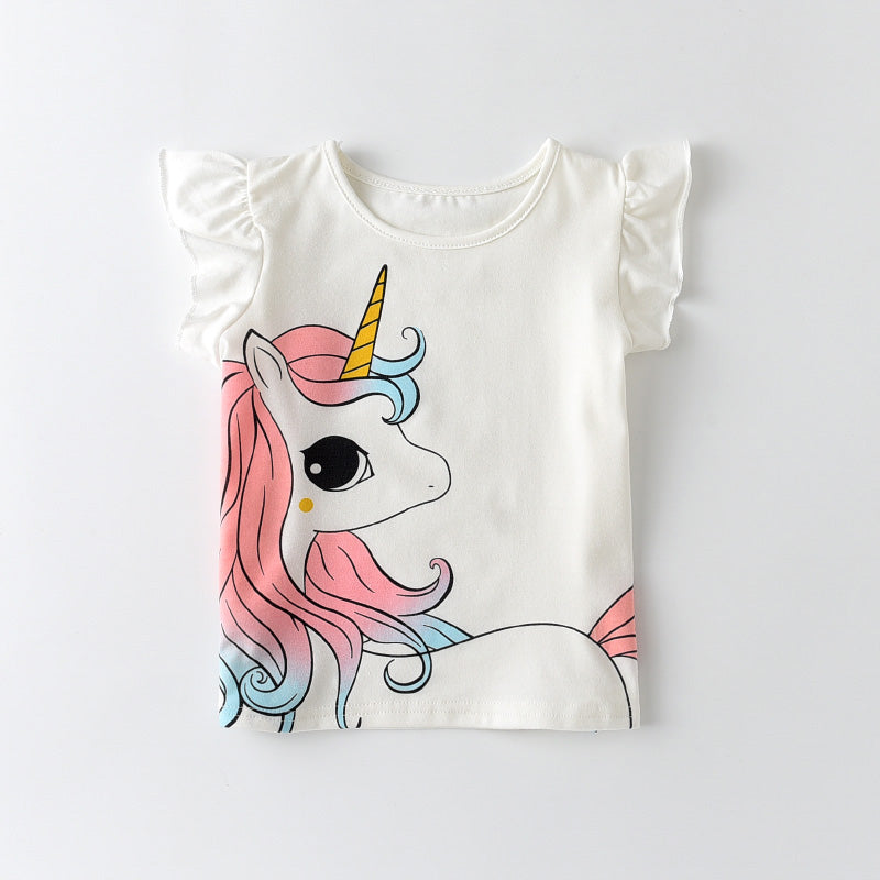 Premium Kinder-T-Shirt 2025: Unisex Einhorn Design - 100% Bio-Baumwolle