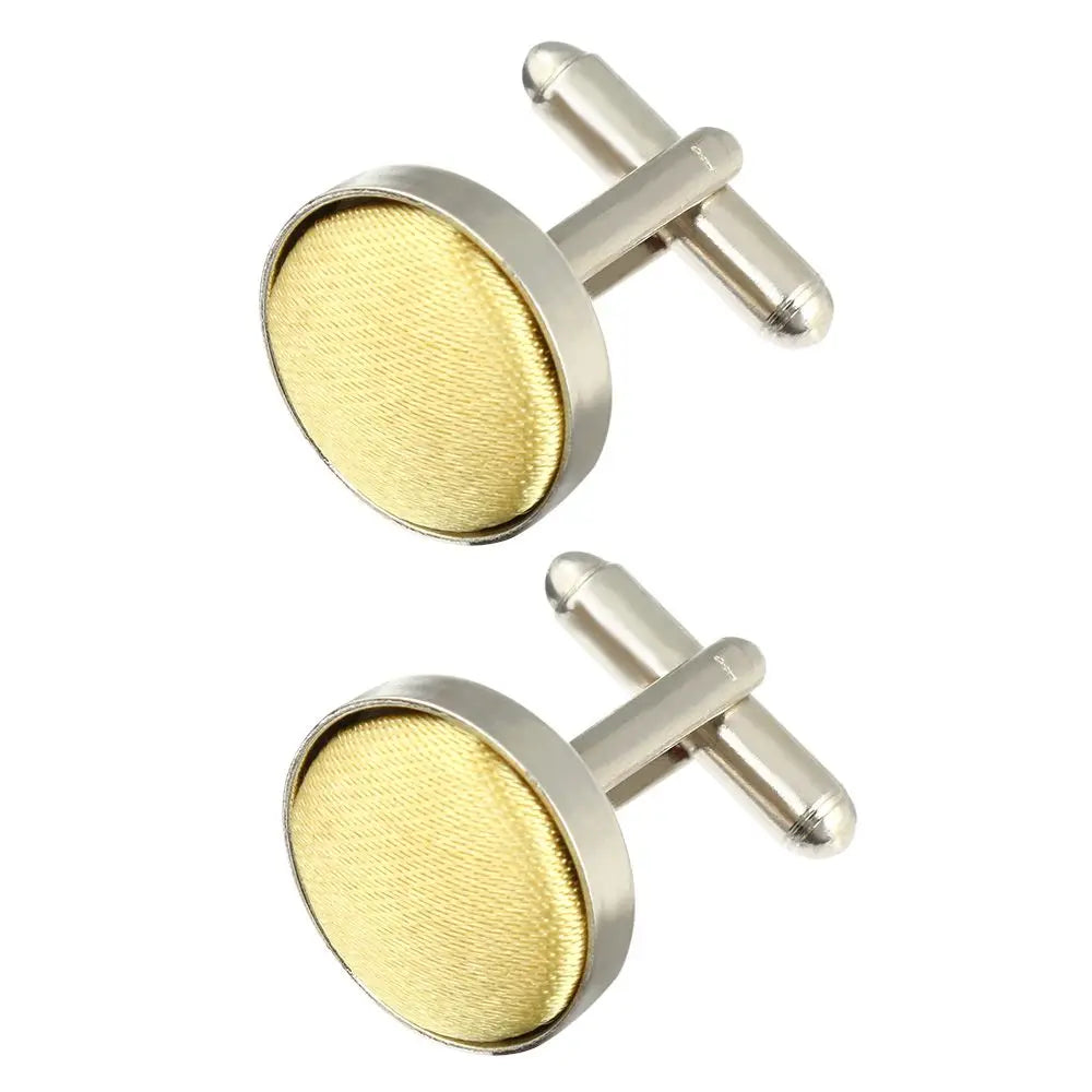Manschettenknöpfe 2025: High Quality Novelty Stylish Plain Round Wedding - Mens Cufflinks Clothes Buttons Shirt Cuff Links Apparel Collection