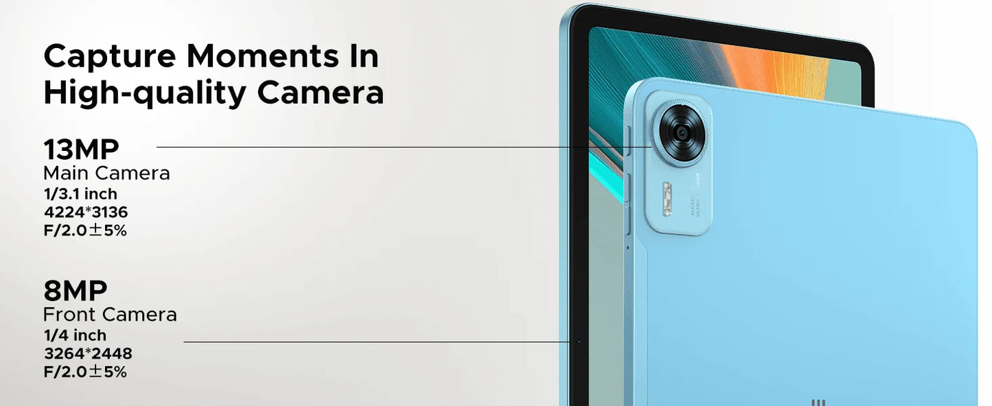 DOOGEE T36 Ultra Slim - Kapazität 256GB, Leistung 2,2GHz Octa Core Größe 12 Zoll