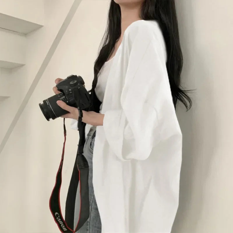 KStyle Strickjacke Sonnenschutz - Dünn Atmungsaktiv L