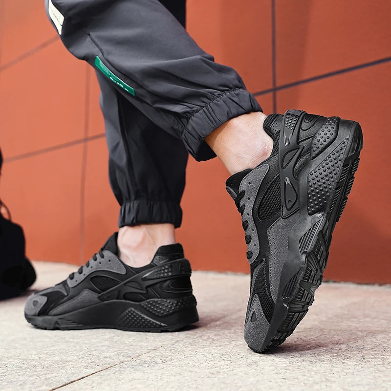 Male Sneakers Men’s Casual Shoes Running Sport Shoes Antislip Tennis Shoes for Men Mesh Breathable Outdoor Fashion Sports Shoes