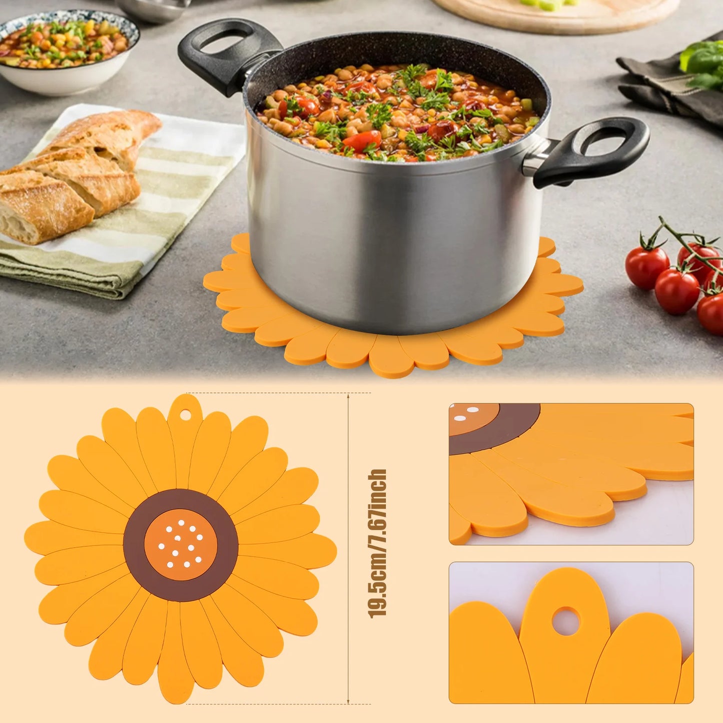 Transparent Soup Pot Heat Resistant High Borosilicate Glass Dual Handles Nonstick Glass Saucepan With Cover Kitchen Cooking Tool