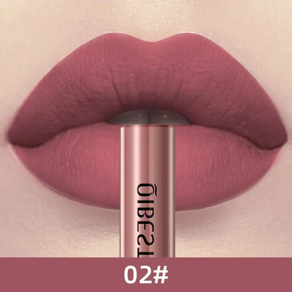 Matte Liquid Lipstick Waterproof Long Lasting Velvet Mate Nude Red Lip Gloss Lint Tube Makeup Cosmetic Lipsticks Lipgloss