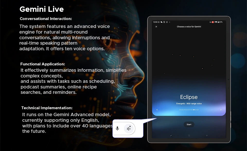 DOOGEE Tab E3 Pro 2-in-1 Tablet-PC - 256 GB ROM, 11000 mAh, 13 Zoll
