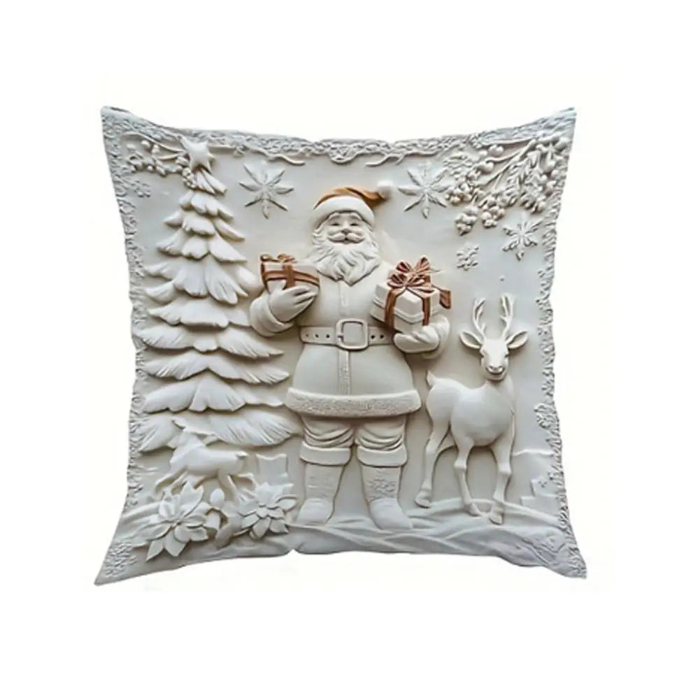 1pcs Christmas Decorative Pillow Covers ,Suitable for Christmas home decoration pillowcase, without pillow core.