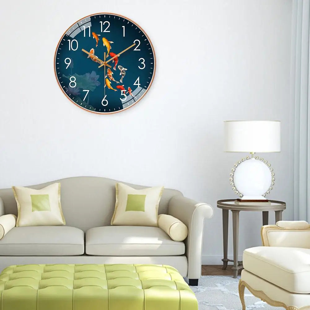 Creative Modern Wall Clocks 3D Acrylic Mirror Sticker For Home Decor Living Room  Digital Clock Quartz Needle Hanging Wall Clock