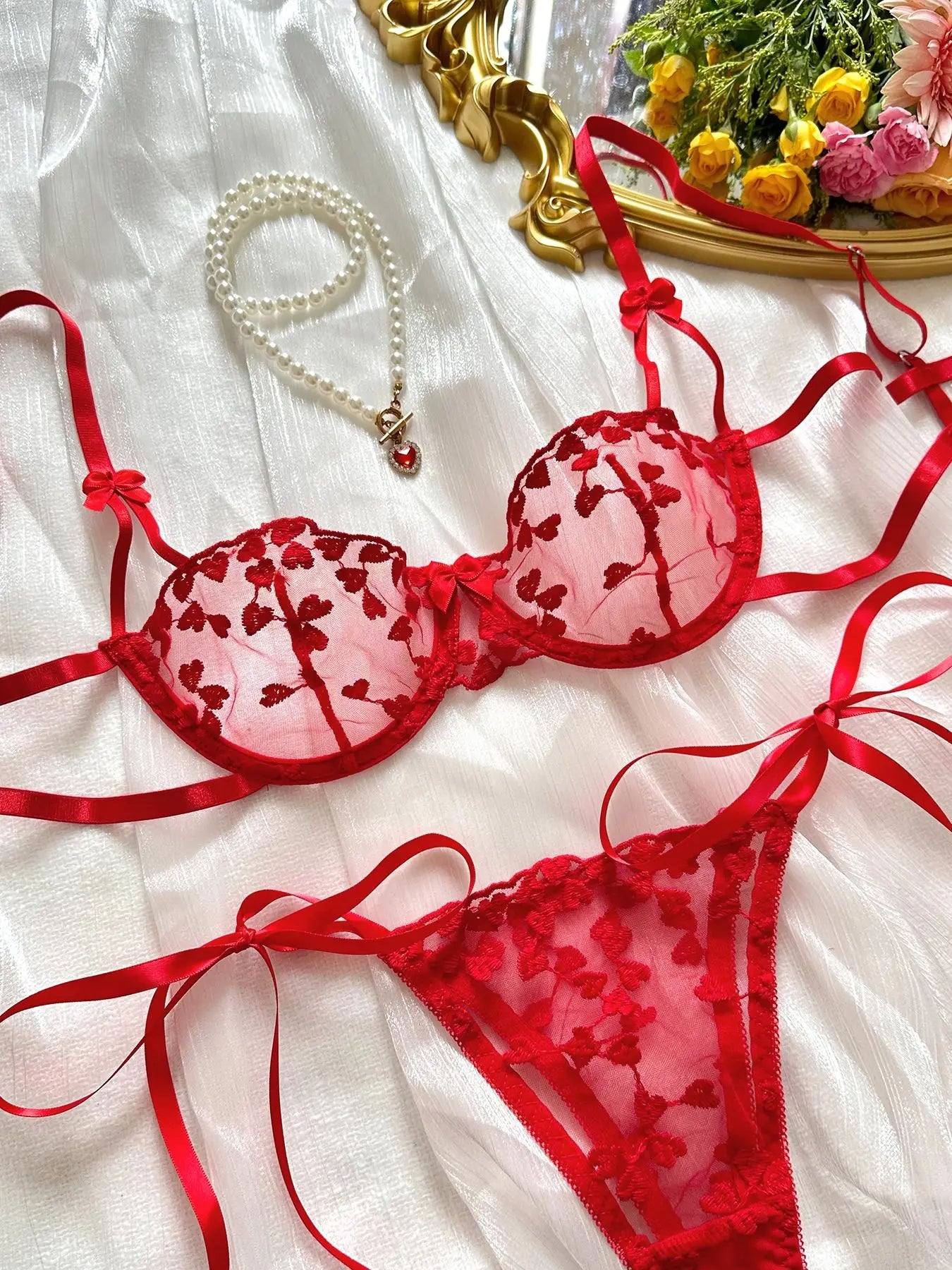 Sexy Panties for Women Lace Bra and Panties Sets Women's Sexy Underwear Woman Women's Lingerie Set Large Bras Lingrie Femme Wear