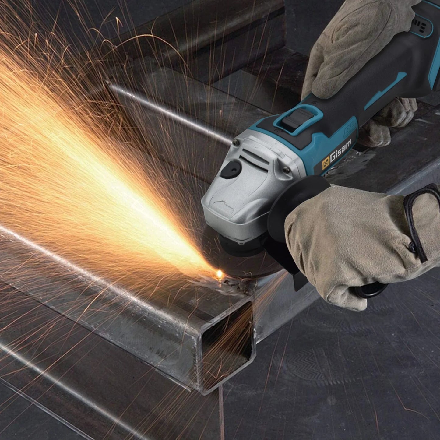 Winkelschleifer 2025: Gisam 125mm 4-Gang Brushless - Cordless Grinding Polishing Makita 18V Power Tools Collection