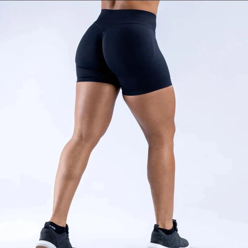 Sport-Shorts 2025: OLOEYER Impact Gym Shorts Women Fitness Sports - Biker Shorts 4.5" Low Ribbed Band Yoga Workout Scrunch Butt Seamless Leggings Collection