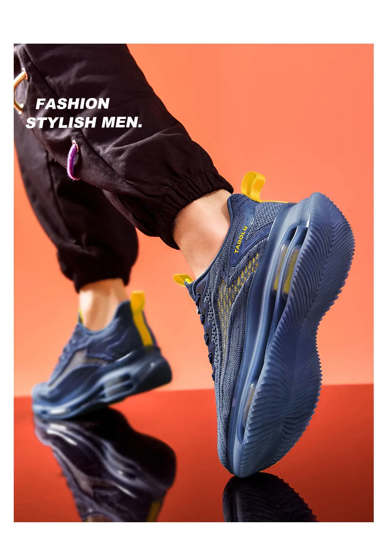 Men Walking Shoes Male Hollow Sole Sneakers Fashion Outdoor Casual Jogging Trainers Man Comfortable Light Soft Athletic Footwear