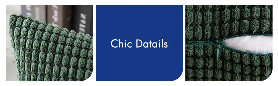 Christmas Red Throw Pillow Covers Decorative Christmas Pillow Covers Soft Corduroy Lumbar Pillow Covers, Cushion Case Home Decor