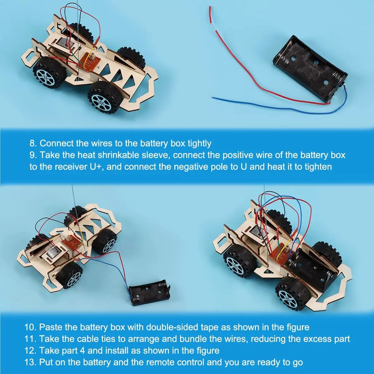 DIY-Holz-Rennwagen 2025: RC Elektrisch Selbstbau - Technology Innovation Collection