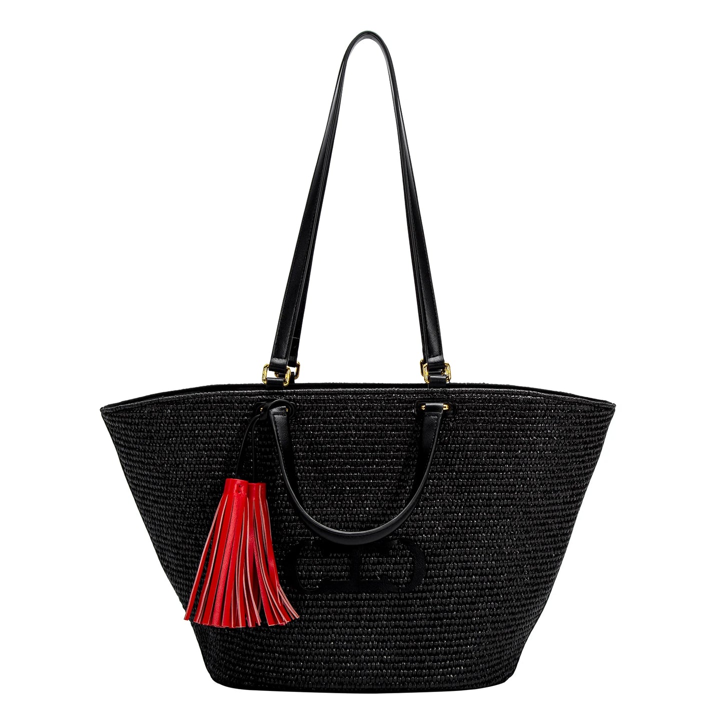 CHCH Women's Tote Bag 2024 New Vacation Beach Bag Beach Bag Handheld Shopping Bag