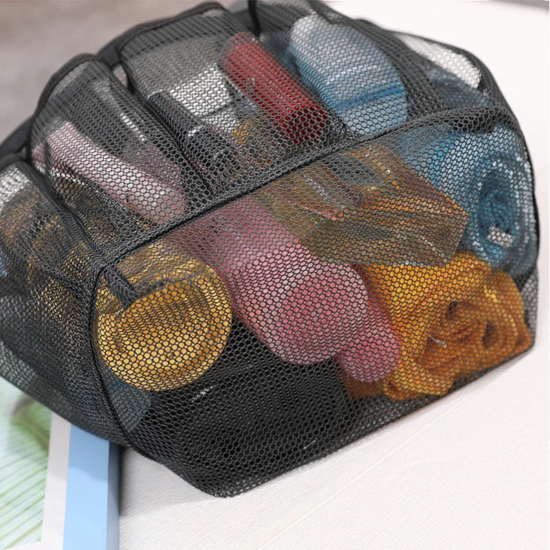 Strand-Tasche 2025: Large Mesh Beach Tote Bag Vacation Beach Toy Bag Swimming Bag Packable for Beach Pool Trip & Vacation Collection