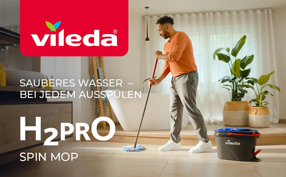 Innovatives Wischmopp-Reinigungsset Doppeltank - Kapazität 8L 40x25cm