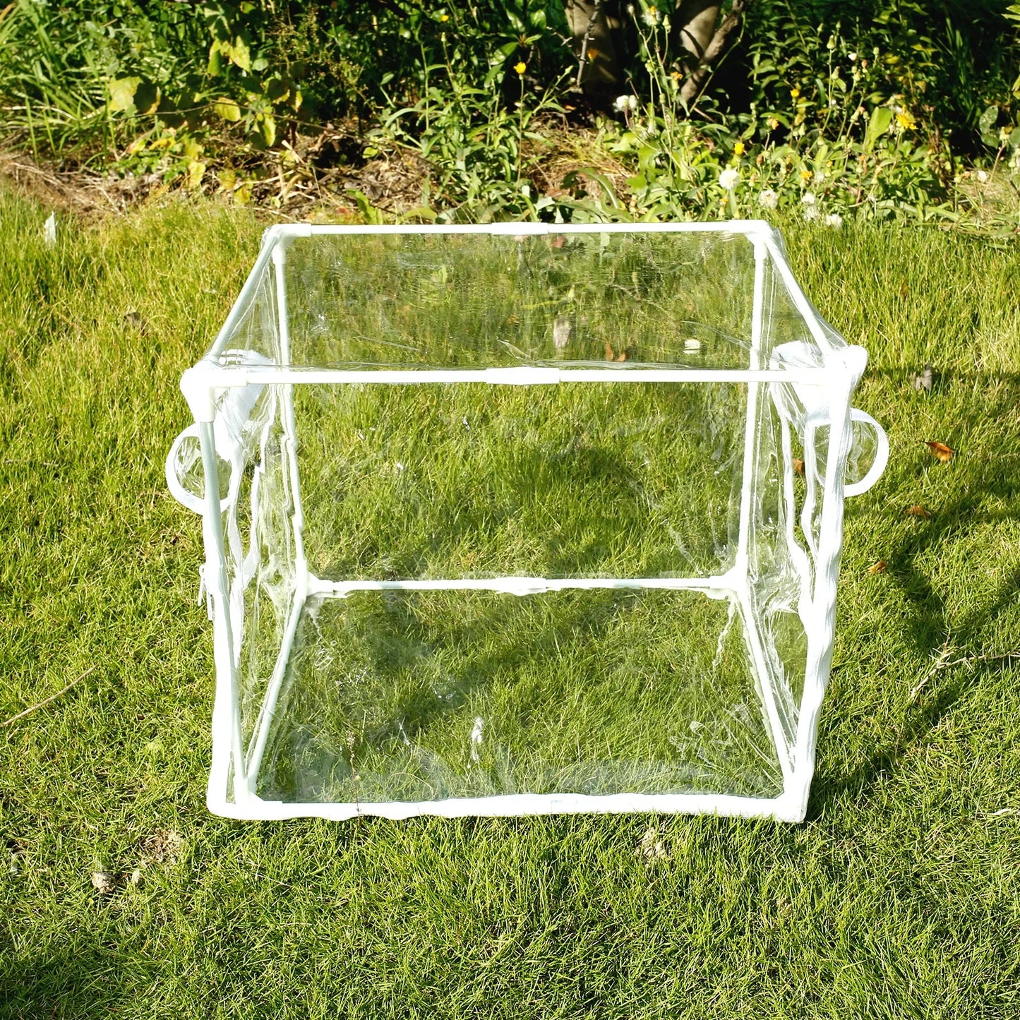 Mini Greenhouse Plant Greenhouse Tent with Transparent PVC Cover Portable Small Greenhouse Multipurpose Plant Tent for garden