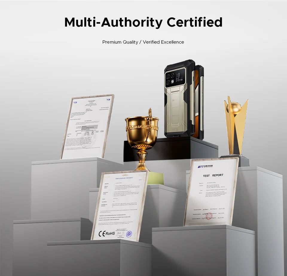 DOOGEE S200 Max Outdoor 5G - 22000 mAh Akku, 66 W, 6,72 Zoll