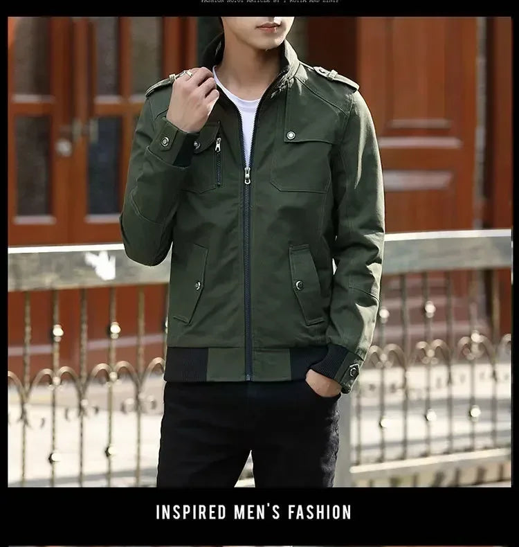 UrbanFit U1 Bomberjacke Herren winddicht - Futter, Gr. L