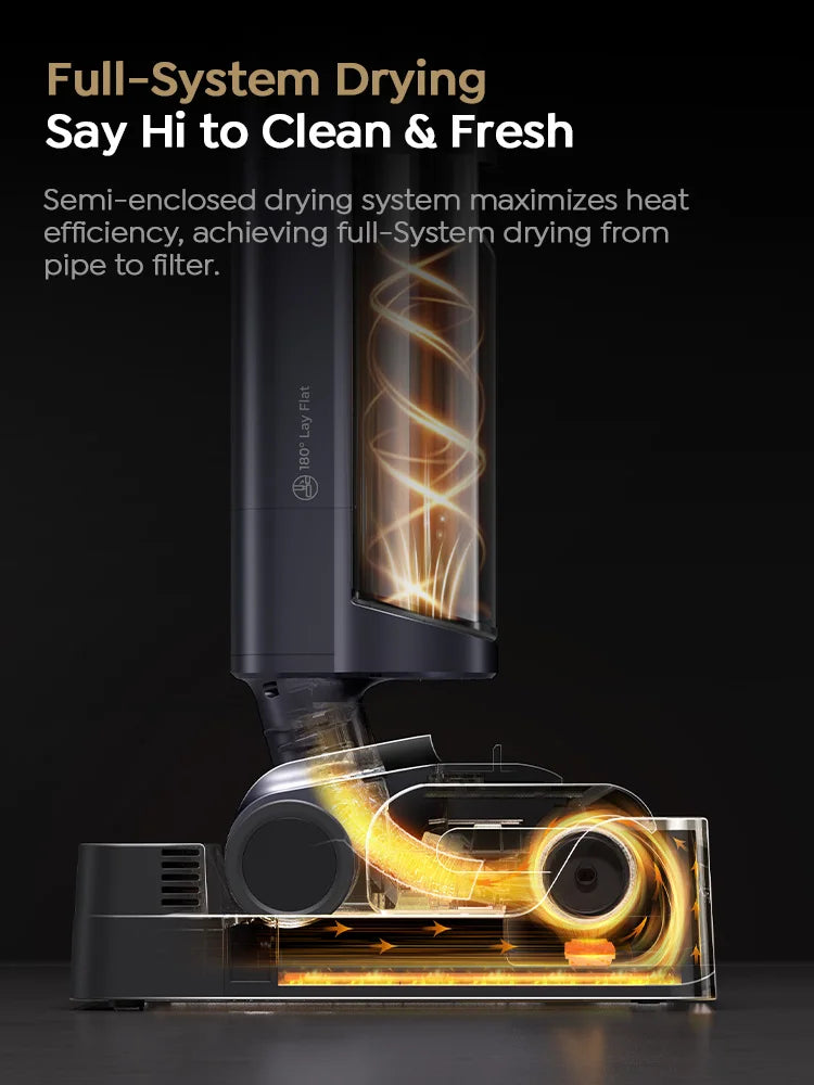 Laresar S7 Pro Kabelloser Nass- und Trockenstaubsauger - 89Wh,19000Pa