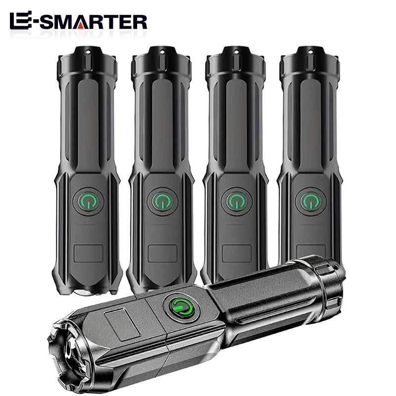 ESMARTER Zoom Taktisch Wiederaufladbar - 2000mAh 10W 20cm