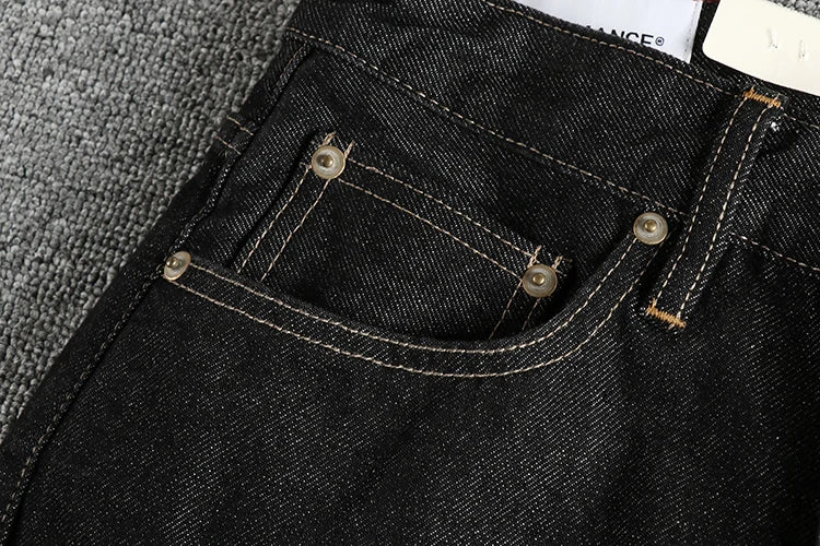 Heavy May Khaki Vintage Jeans - Größe M-XL, Länge 32