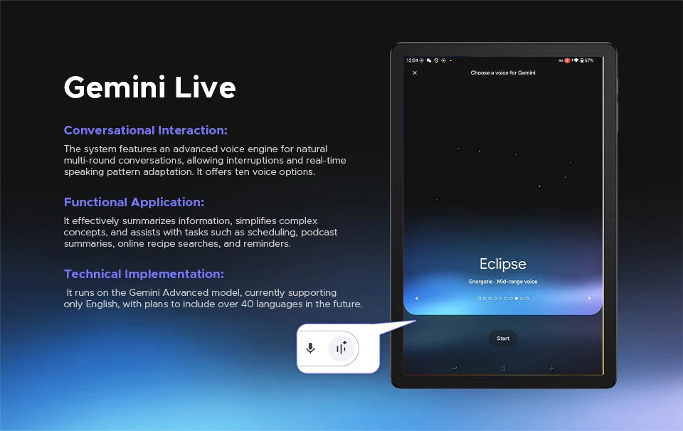 Doogee Tab G6 Plus Gemini AI - 8000 mAh Akku, 32 GB RAM, 11 Zoll
