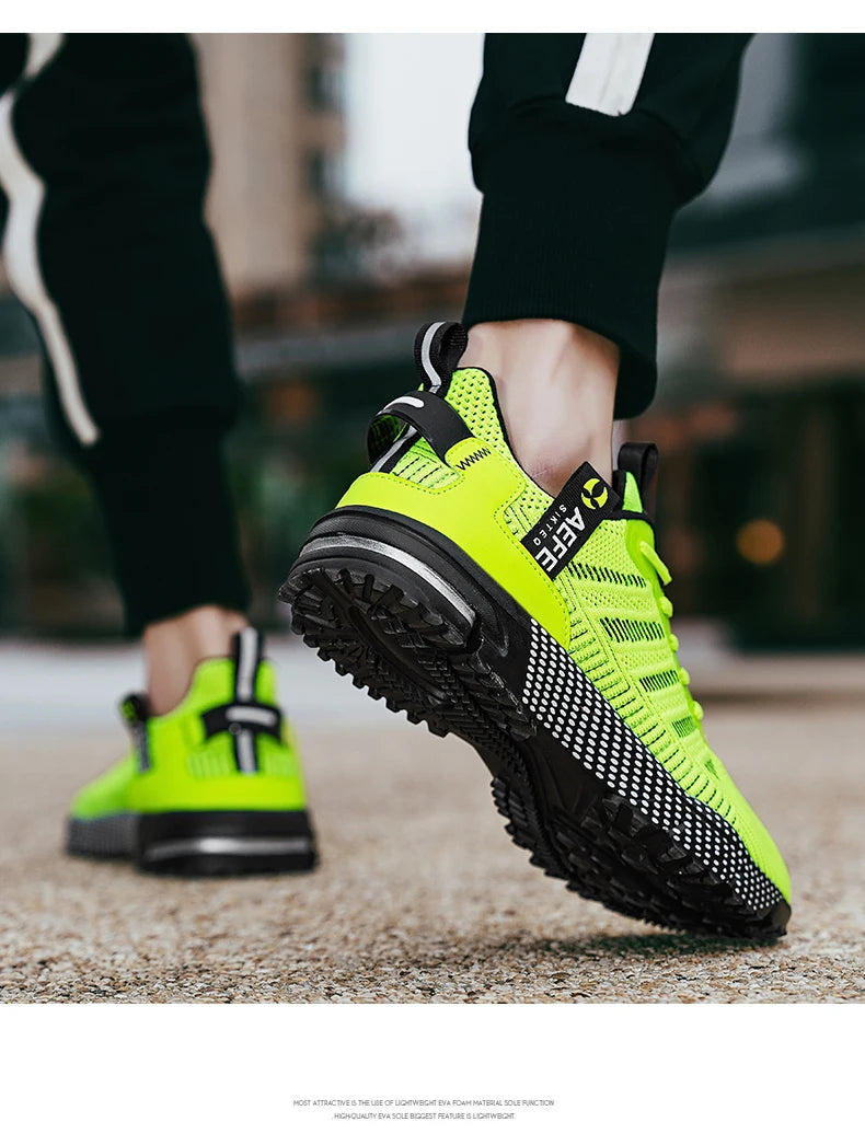 Herren-Laufschuhe 2024: MAEDEF Neue 2024 Männer Laufen Schuhe Atmungsaktiv Outdoor Sport Schuhe Leichtgewicht Sneaker für Männer Komfortabel Athletisch Training Fußbekleidung Kollektion