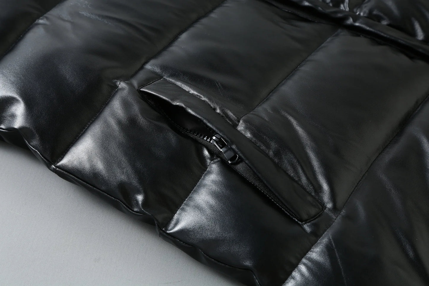 MAINKULCN Weste Winter Warm Ohne Ärmel - Größe XXXXXL PU Leder Wasserdicht Hochwertig