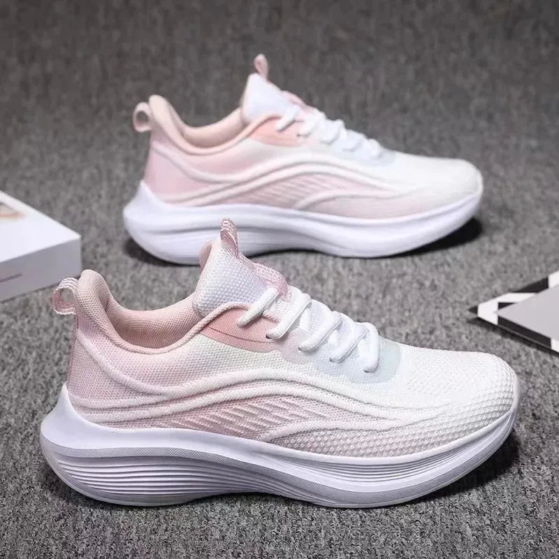 Laufschuhe 2025: Womens Running Shoes Breathable Sport Tennis Sneakers - Athletic Outdoor Gym Training Jogging Walking Shoes Ladies Collection