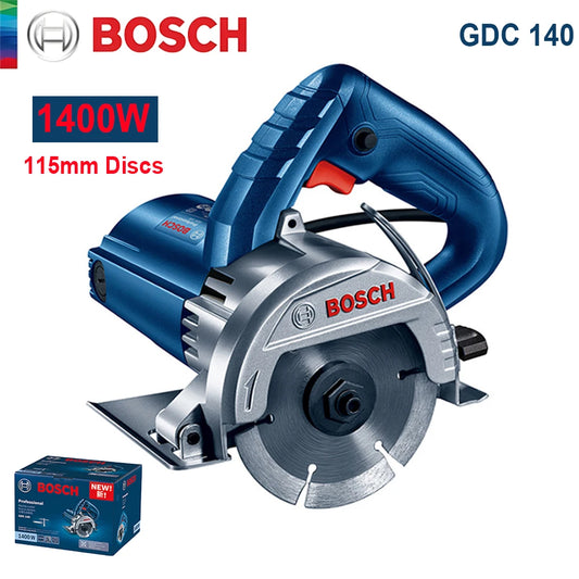 Bosch GDC 140 Circular Saw 1400W Marble Stone Cutting Saw 115mm Disc Diameter Multi-Function Dry-Type Electric Saws Power Tools