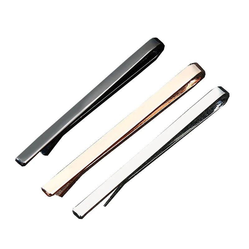 Korean Version Simple Tie Clips 2025 - Herren Business Anzug Fashion Tie Pin - Hochzeit Party Krawatte Clasp Schmuck Accessories Geschenke