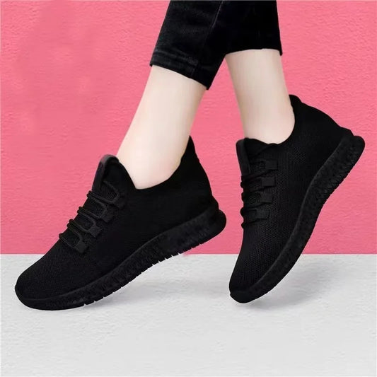 Luna Ella Atmungsaktive Zehensneaker - Mesh, Gummi 3cm