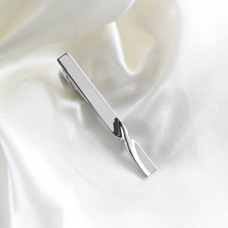 Krawattenklammer 2025: HJUEY 1pc Men's Business Tie Clip Stylish Durable - Tie Bar Regular Ties Perfect Weddings Business Meetings Collection