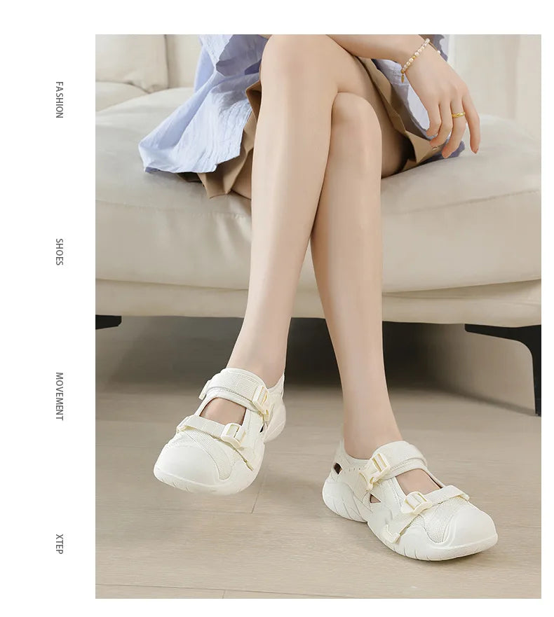 Vintage Clunky Sneaker breathable Shoes for Women Casual Hollow Out Sneakers Fashion shoe Sports